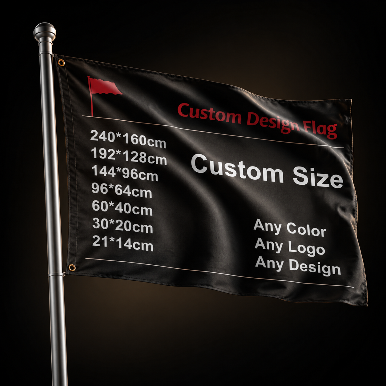 Drapeaux personnalisés
