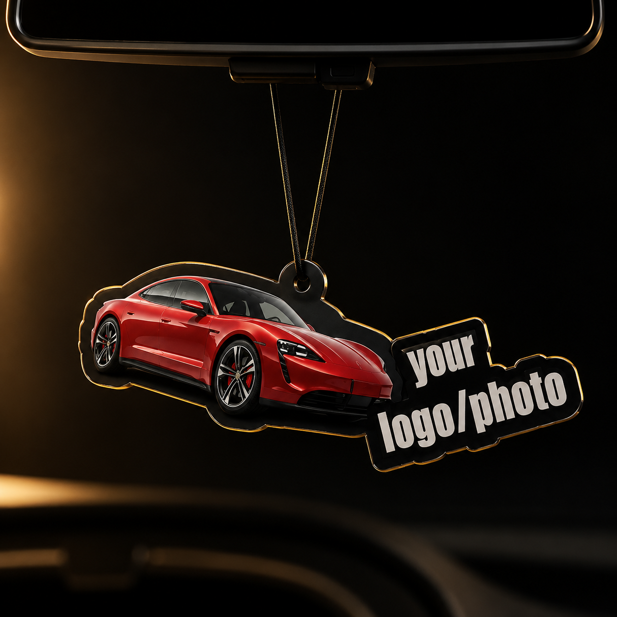 Désodorisants voiture personnalisés